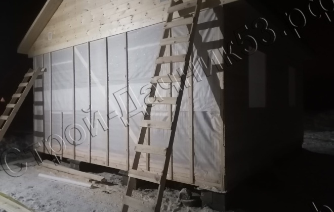 5 Каркасно щитовые дома 6Х6, 36 М², Ленинградская область, Вол (8)